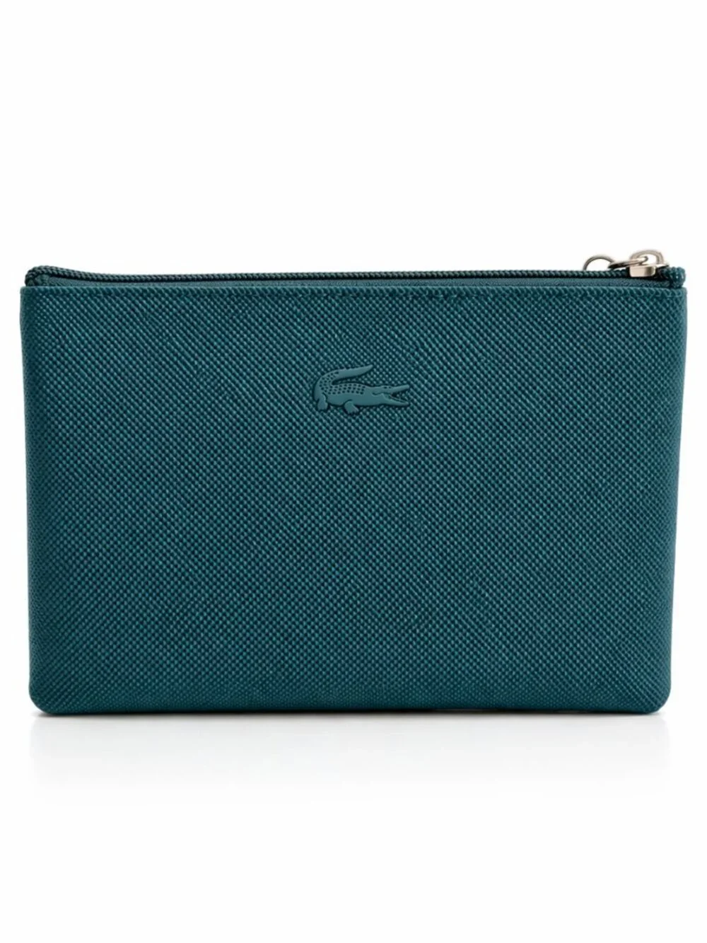 LACOSTE x Turkish Airlines Teal Mini Travel Amenity Kit Empty